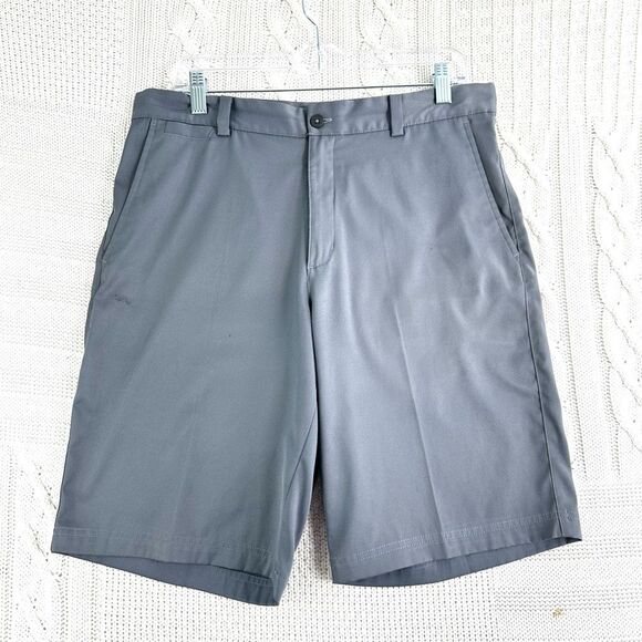 Nike GOLF Shorts Mens 32x11 Grey Tour Performance Stretch Shorts Athletic - Picture 1 of 8